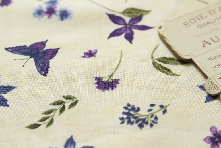 Jcバイオレットヒル　バタフライ<br>アイボリー